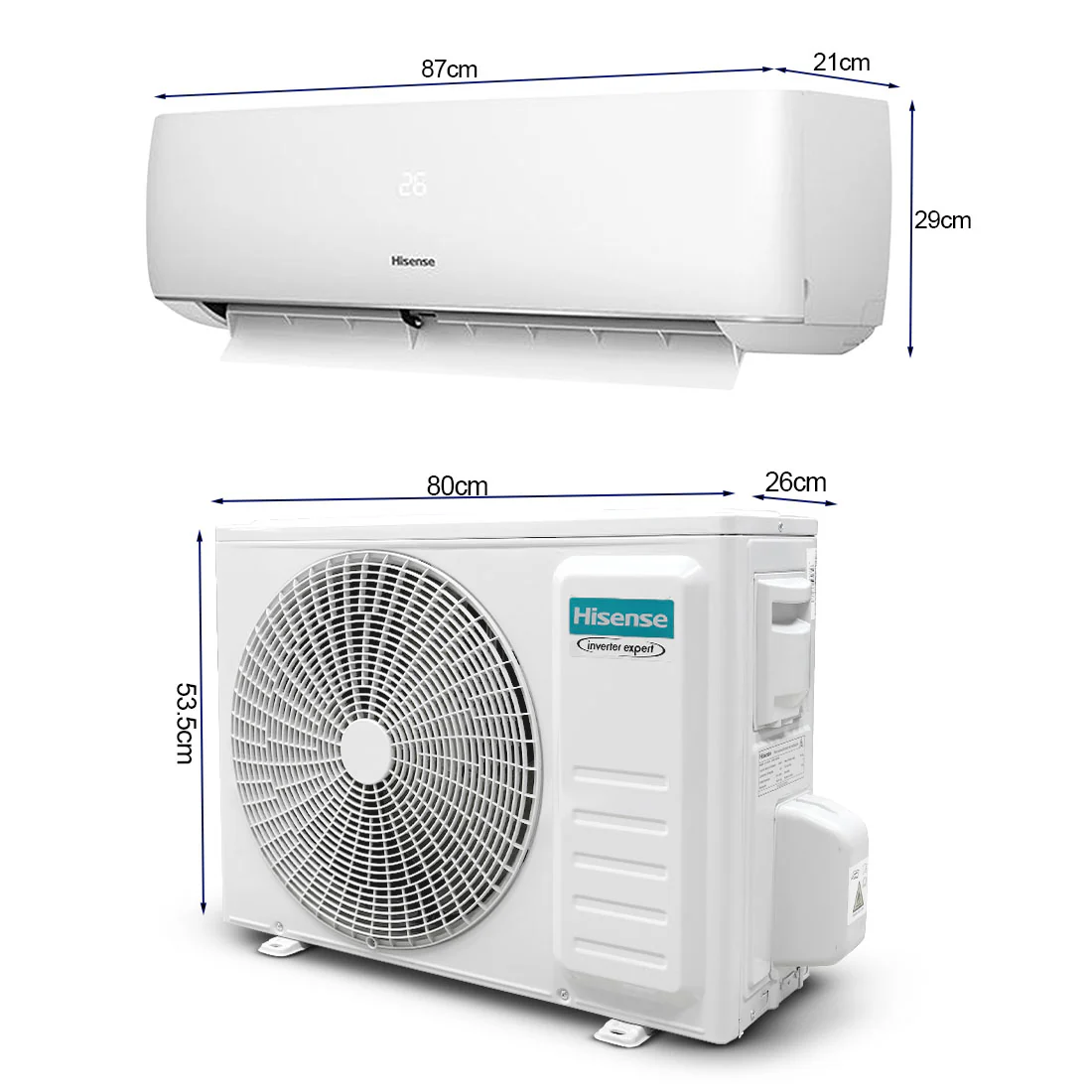 Aire acondicionado Split 18000BTU ATR182KA Hisense inverter - Image 3