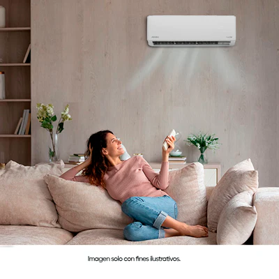 Aire acondicionado inverter Split MY-INV1293i 12000BTU Mystic, SEER 18, tuberia 100% cobre, protección anticorrosiva Dual Golden Finn, filtro de salud anti-bacterial - Image 4