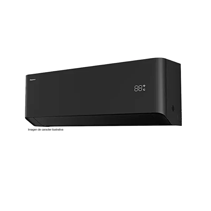 Aire acondicionado Split Inverter 12000BTU, ATR122HB negro Hisense SEER 21, Wi-Fi. - Image 4