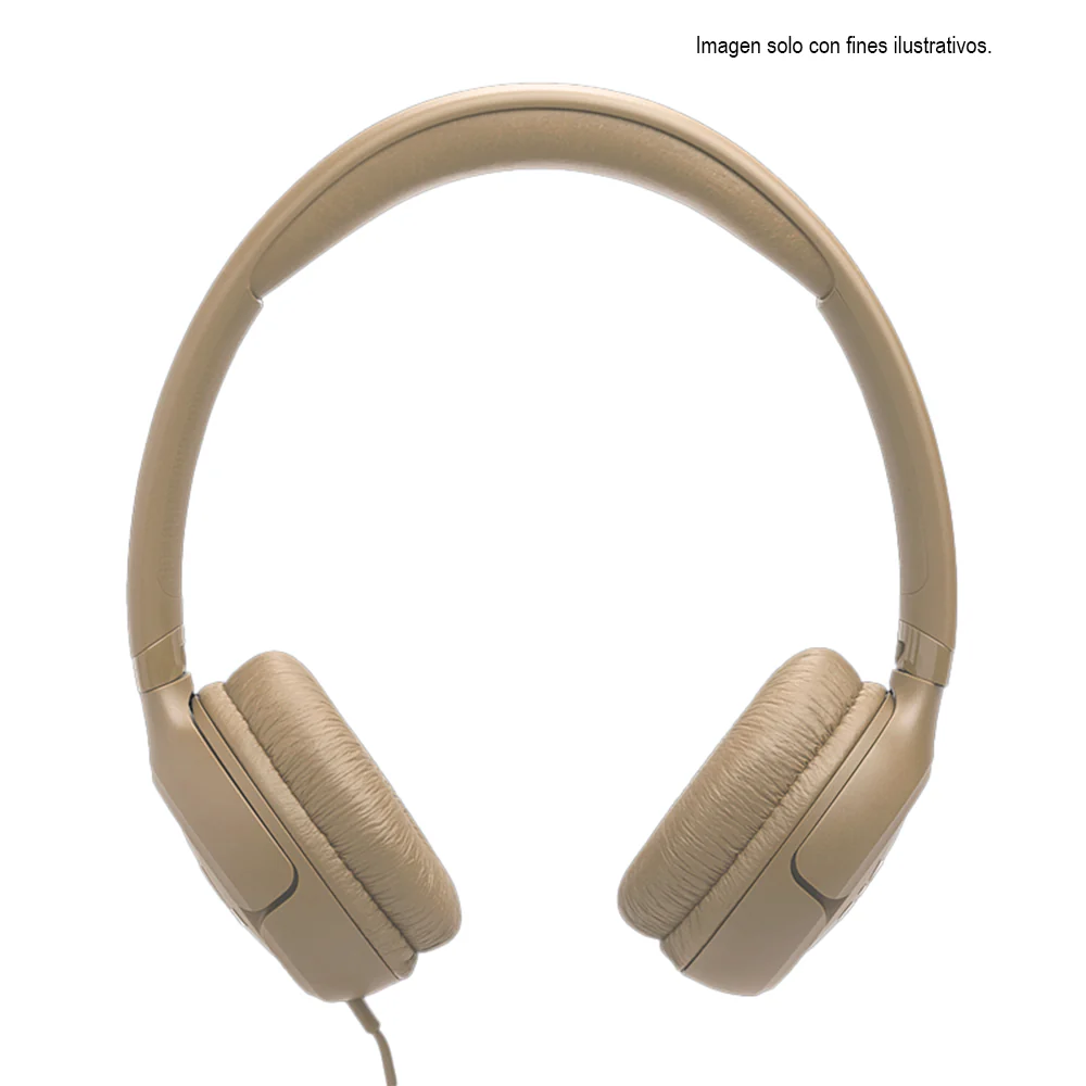 Audifonos JBL Over Ear con Cable Tipo C JBLT530CBEGAM Beige - Image 2