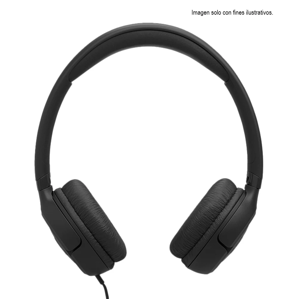Audifonos JBL Over Ear con Cable Tipo C JBLT530CBLKAM Negro - Image 2