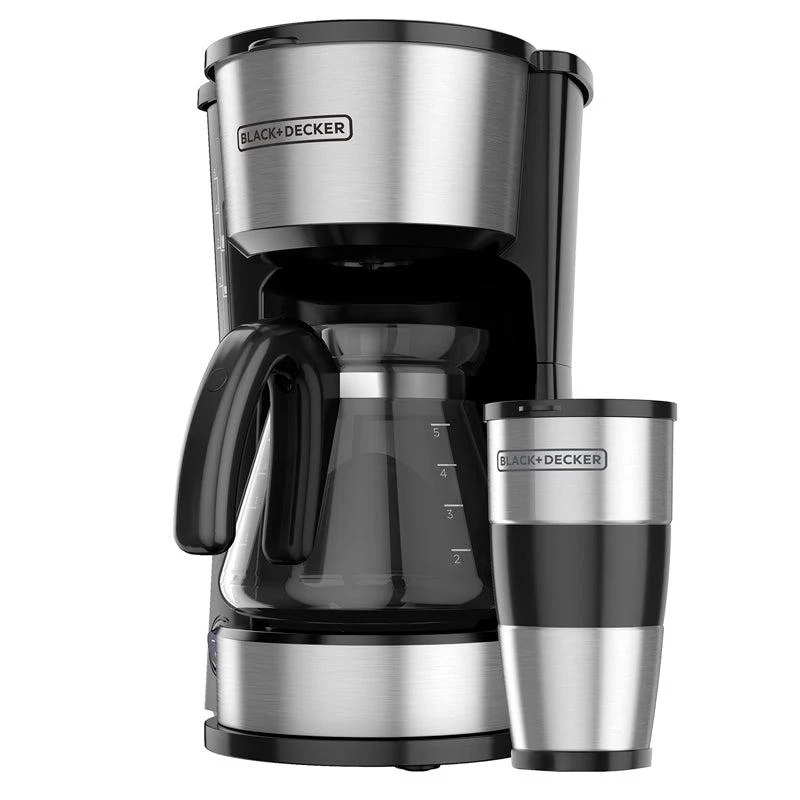 BLACK AND DECKER CAFETERA 4 EN 1 5 TAZAS CM0755S-MX