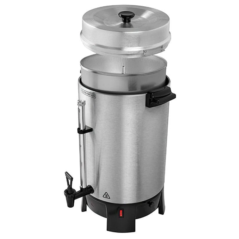 BLACK & DECKER CAFETERA PERCOLADOR 100 TAZAS  CMU1000 ACERO INOXIDABLE TANQUE DE AL - Image 2