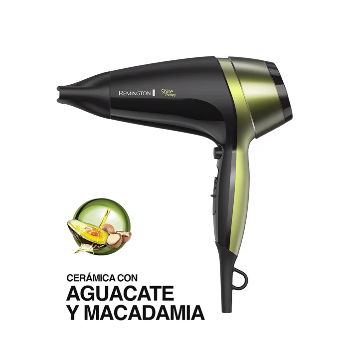 Blower Remington D13A (110) F con microacondicionadores de aguacate y macadamia para un cabello brillante y libre de frizz - Image 2