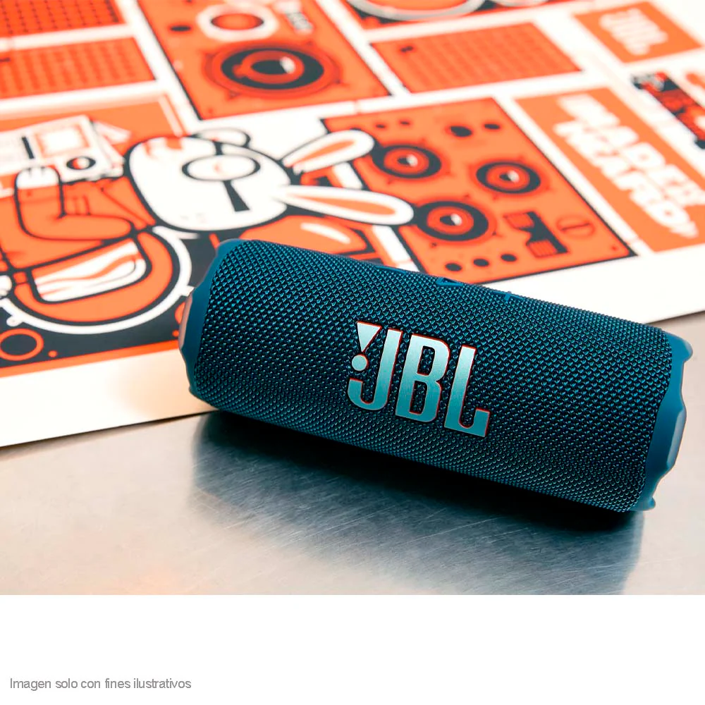 Bocina portátil FLIP7 JBL color azul - Image 5