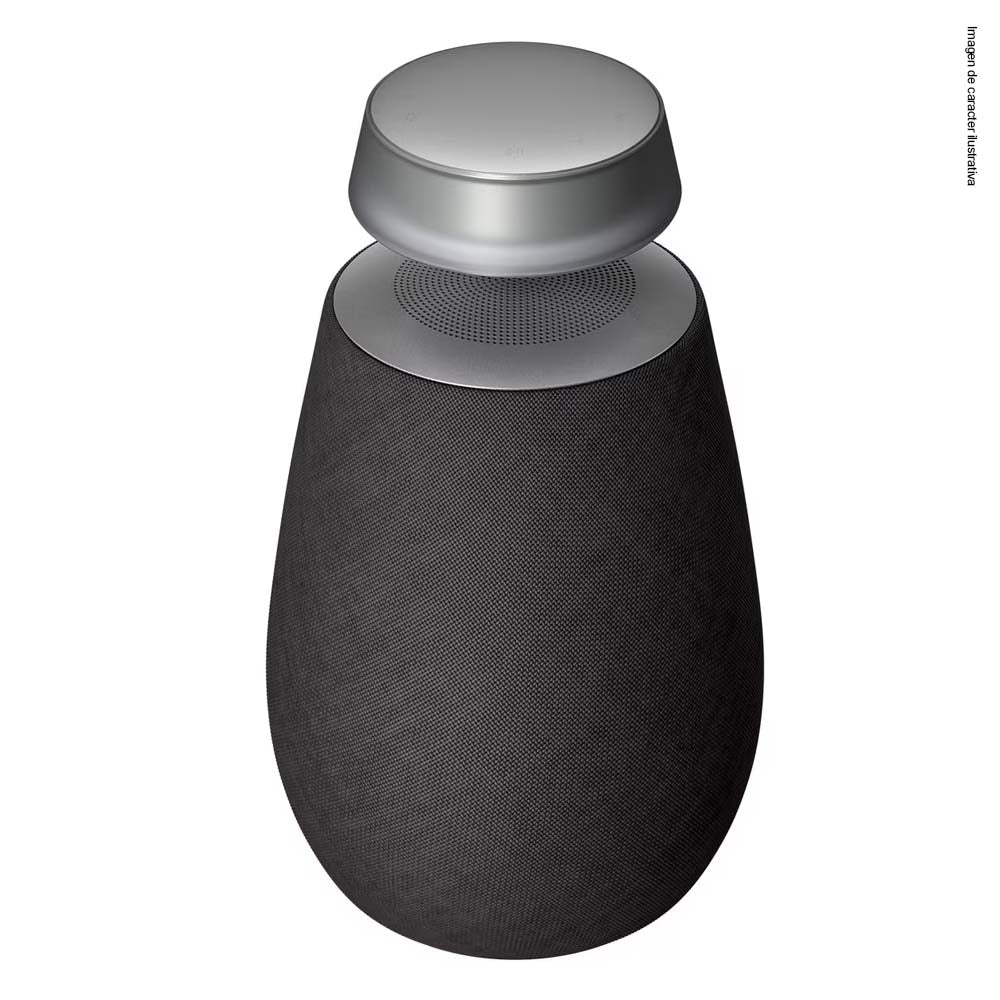 Bocina portátil X02TBK LG en color negro - Image 4