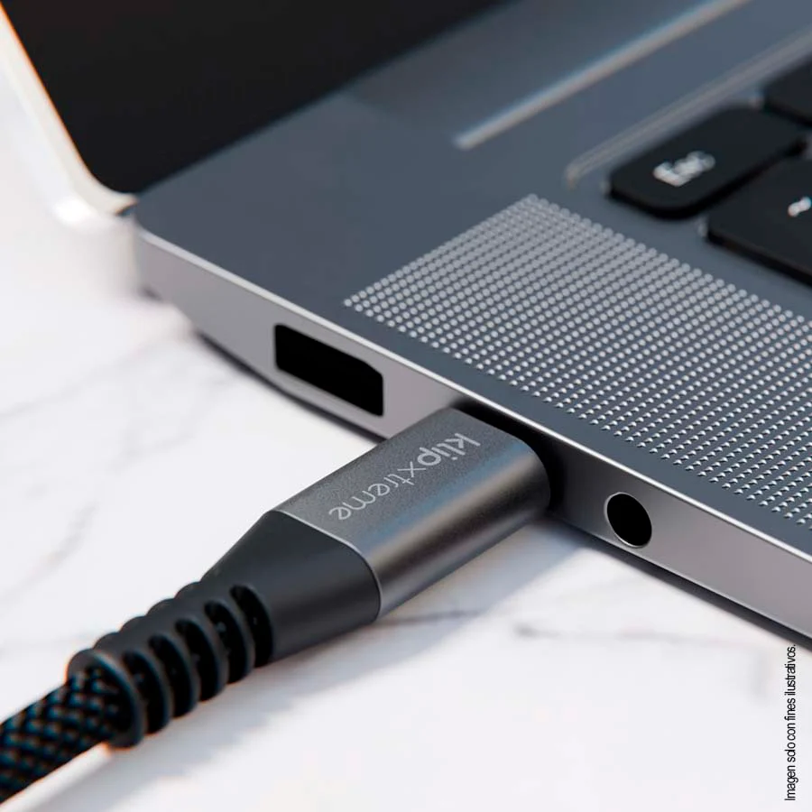 Cable USB-C TO USB-C CABLE 30W KAC-250-6FT KLIP para carga ultrarrápida - Image 4