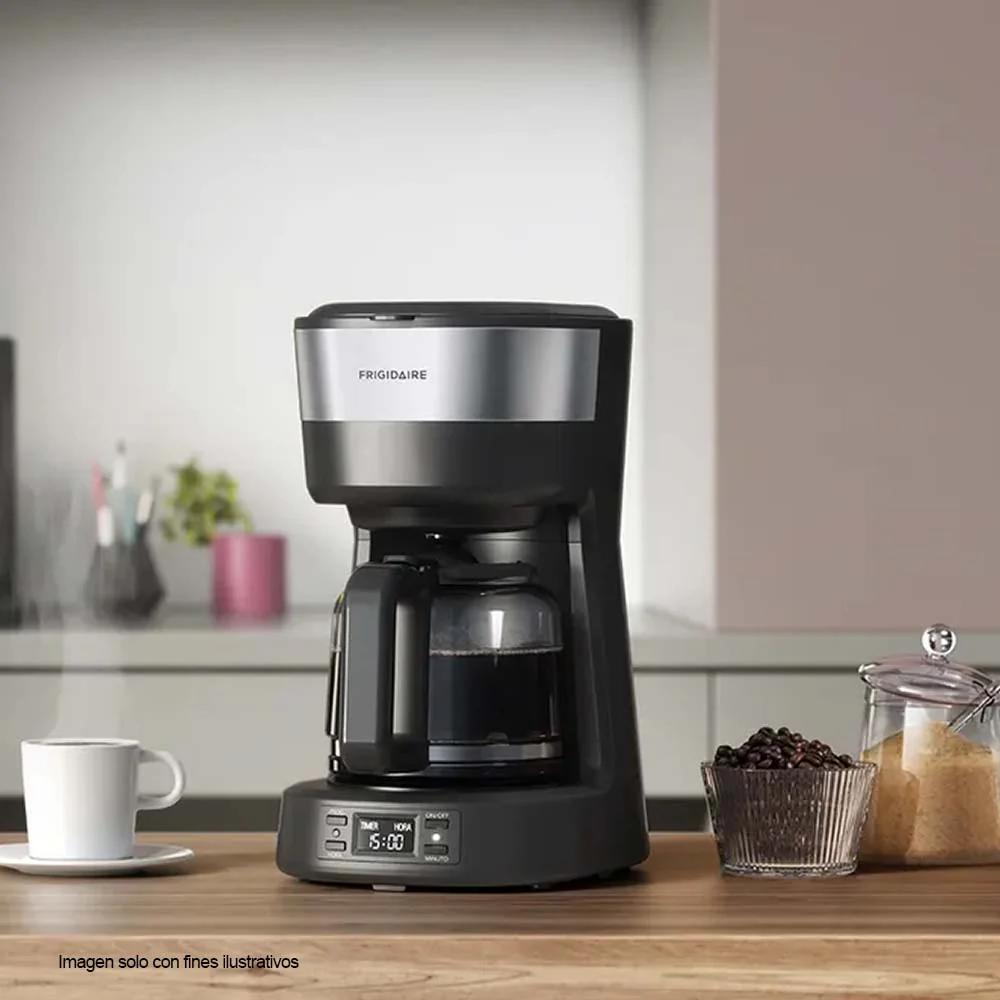 cafetera FCM25 1.2 liitros Frigidaire, filtro permanente - Image 4