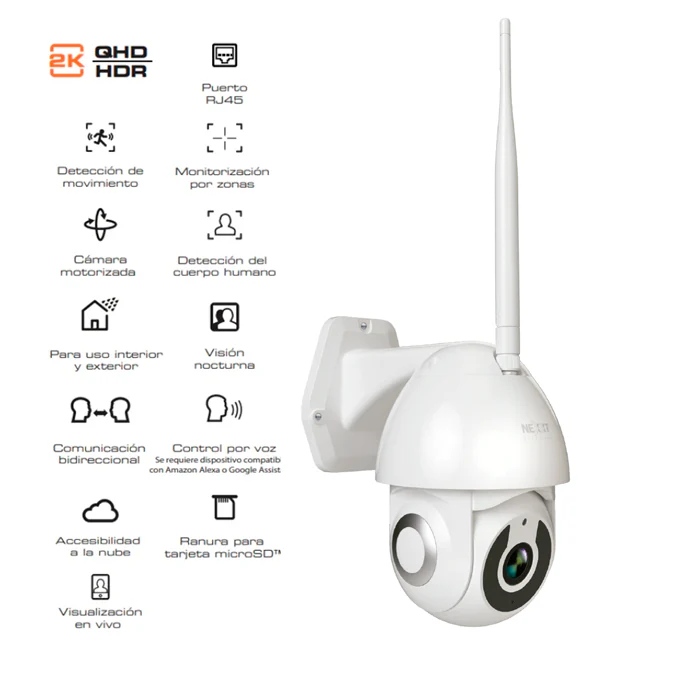Cámara de seguridad NHC-O612 Outdoor 1080P IR NEXXT