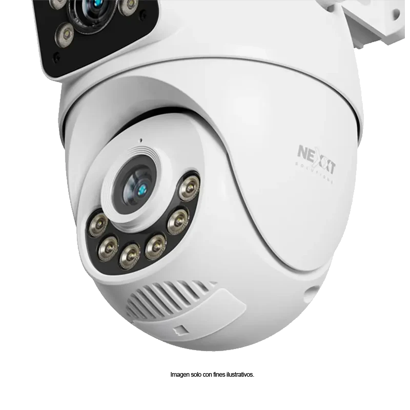 Cámara inteligente NHC-OP30DL Nexxt, Doble lente PTZ Dual, 2K + salida RJ45. IP65. - Image 2