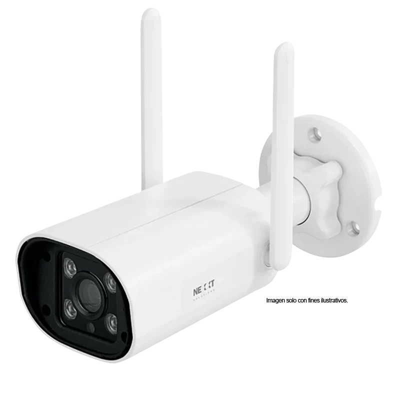 Cámara Inteligente Wi-Fi para exterior, 2K + 5MP, RJ45 NHC-OF10 Nexxt