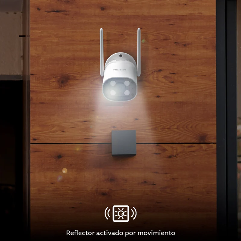 Cámara Inteligente Wi-Fi para exterior, 2K + 5MP, RJ45 NHC-OF10 Nexxt - Image 6