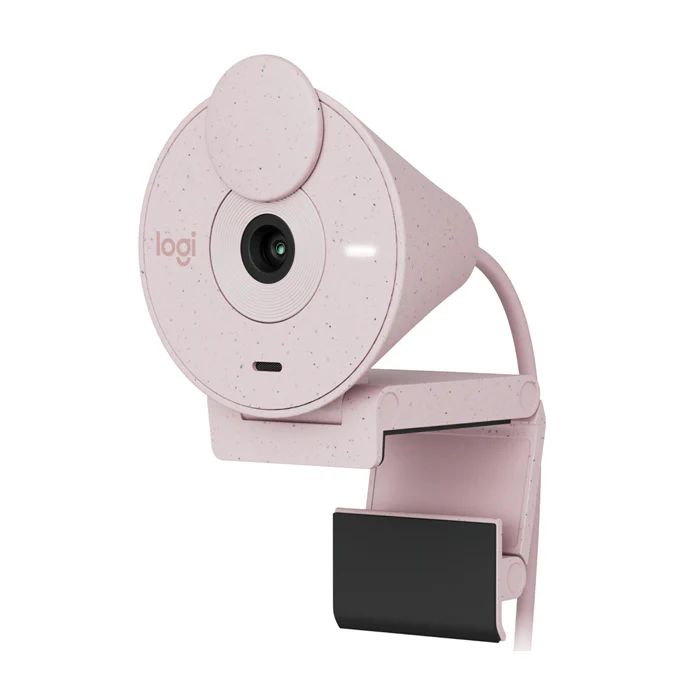 Cámara Web Logitech Brio 300. color Rosado - Image 2
