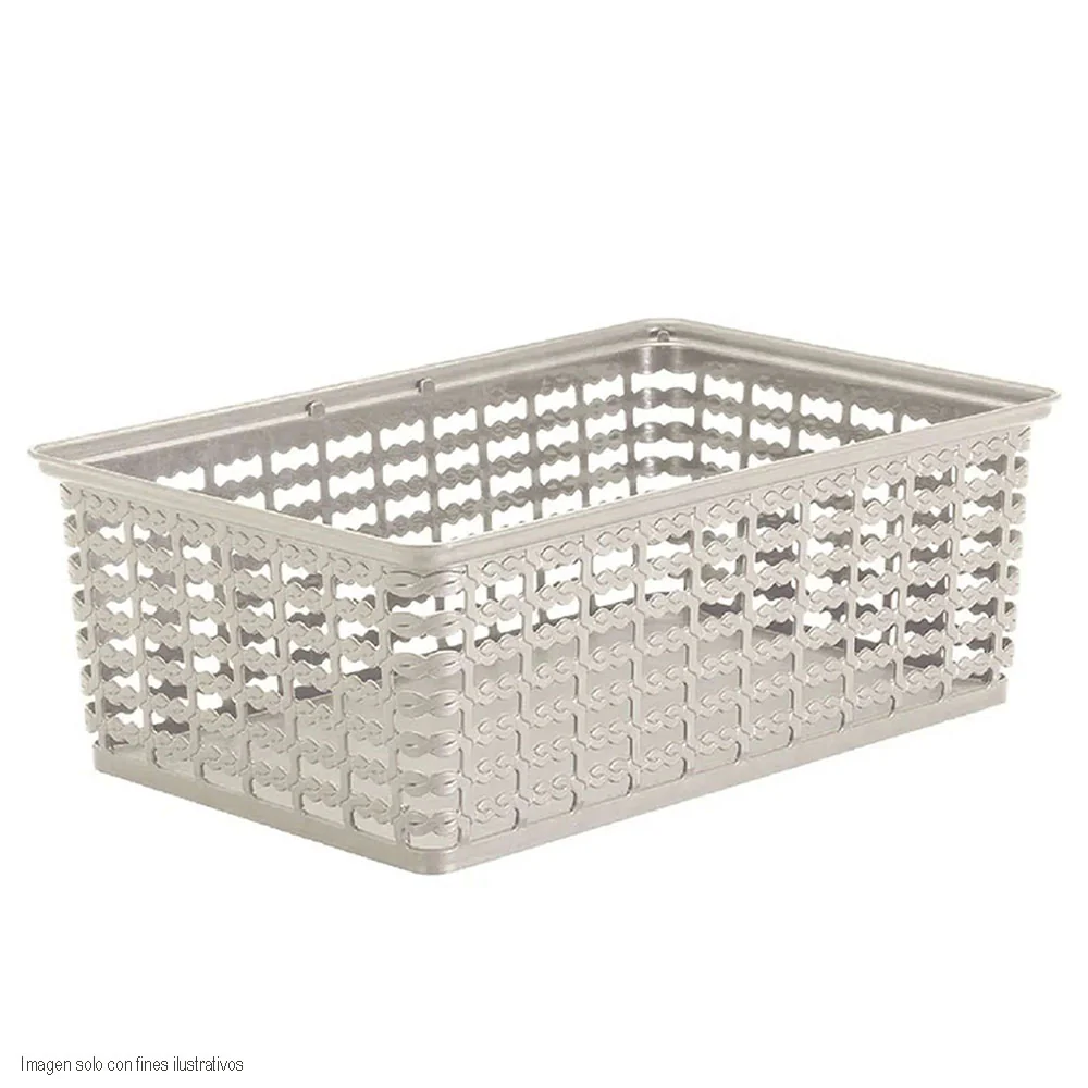 Canasta decorativa 9418-XP Rimax color taupe - Image 2
