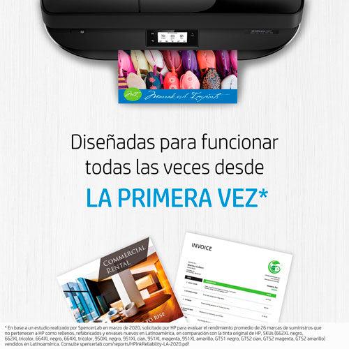 Tinta Cartucho Negro HP 662 - Image 3