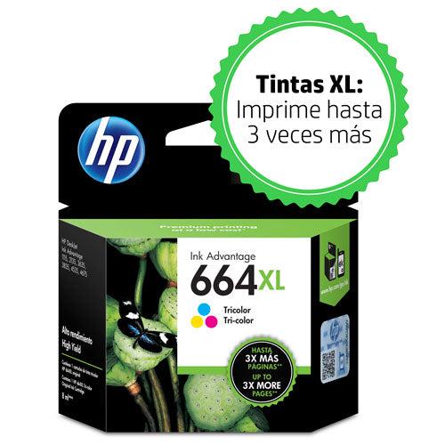 Tinta Cartucho Color XL HP 664 - Image 3
