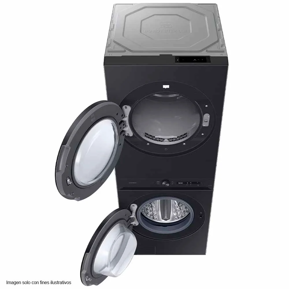 Centro de lavado WH22DBH570EVAP 22kg Samsung carga frontal Tecnología Smart, auto dispensador super velocidad. - Image 2