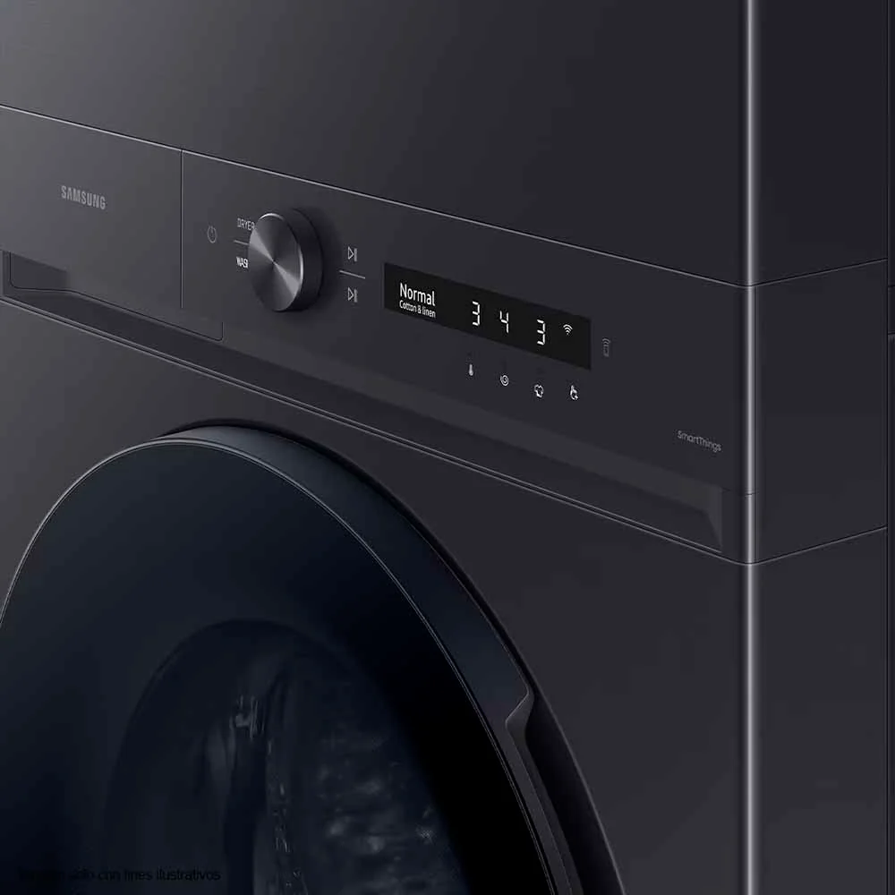 Centro de lavado WH22DBH570EVAP 22kg Samsung carga frontal Tecnología Smart, auto dispensador super velocidad. - Image 5