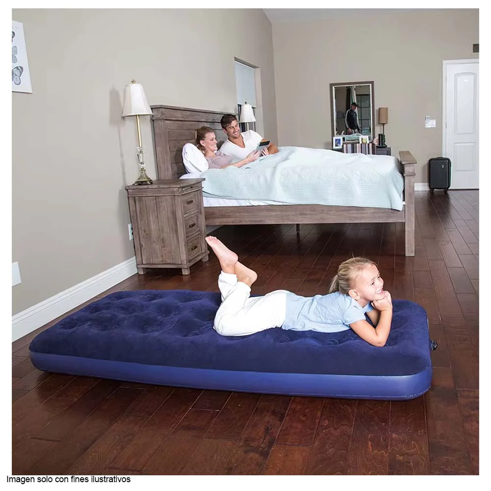Colchón inflable Single 67000 Bestway tamaño 73" X 30" - Image 3