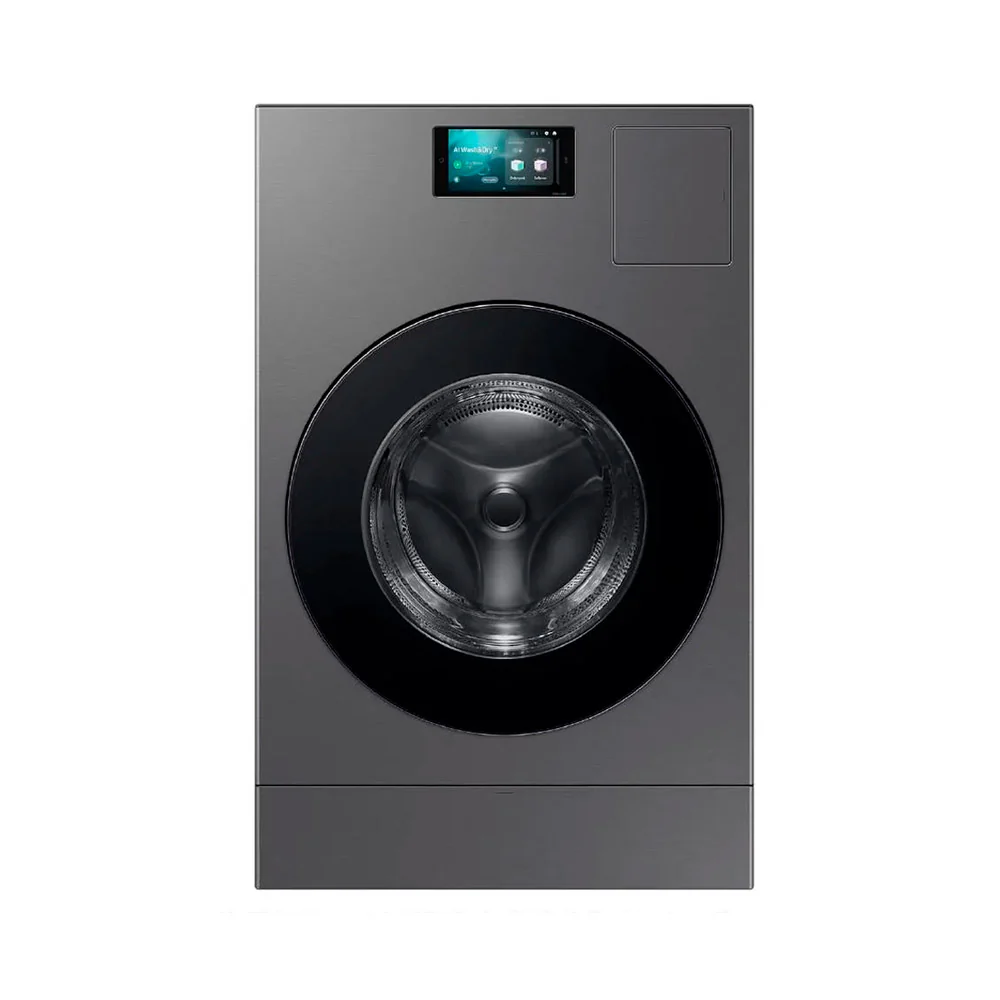 Lavadora y secadora WD26DB8995BZAP eléctrica 26kg de lavado y 15 kg de secado Samsung de carga frontal color gris - Image 5