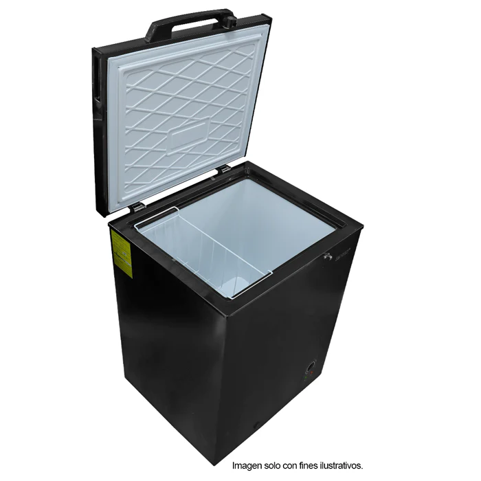 Congelador horizontal 7pc Sankey RFC-791BL en color negro mate - Image 3