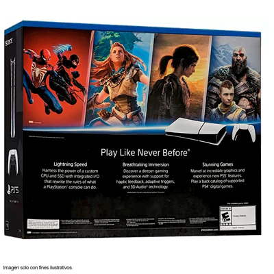 Consola para video juego PS5 Sony Versión Slim Sin Juego - Image 4