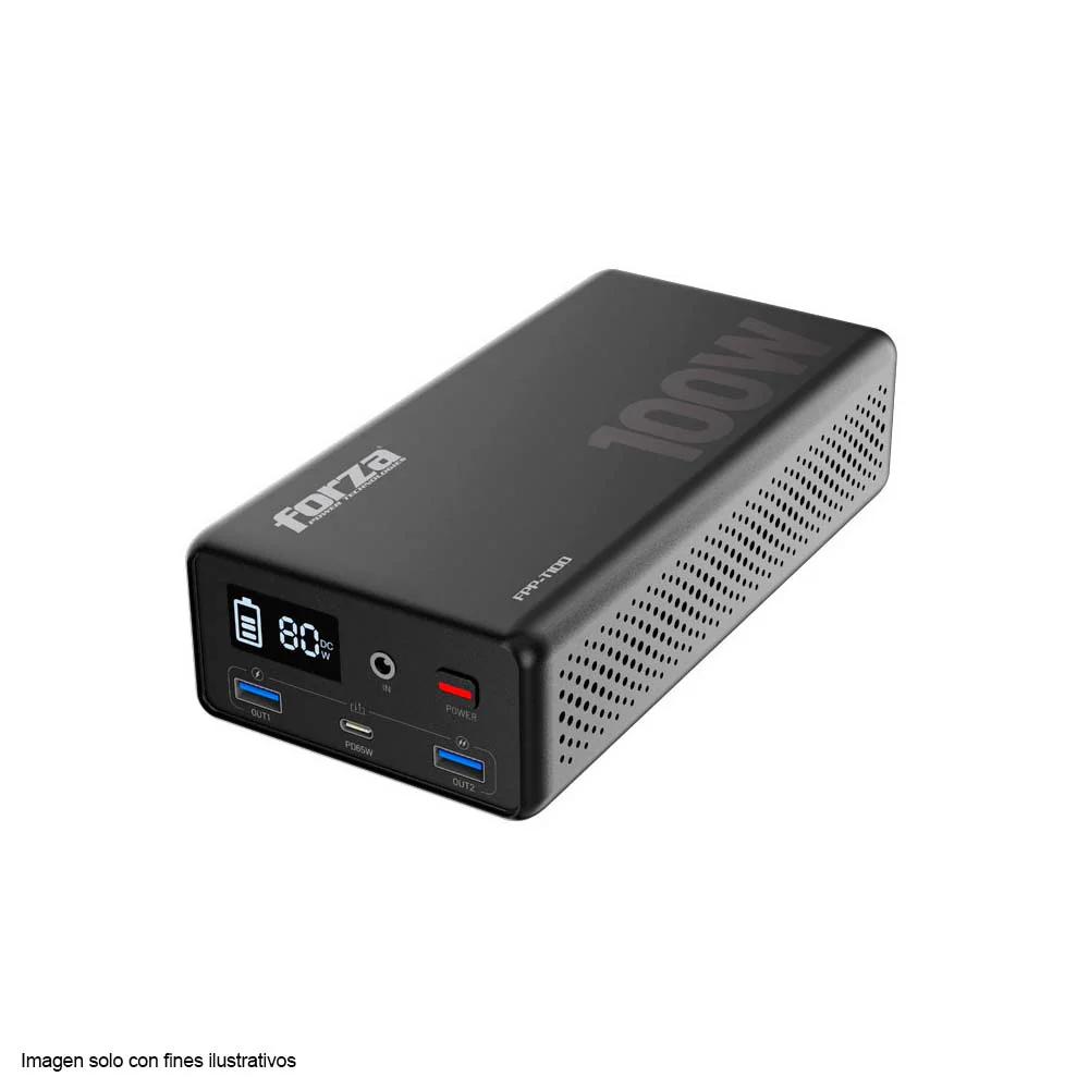 Estación portable FPP-T100 Forza 100W 1AC/3DC