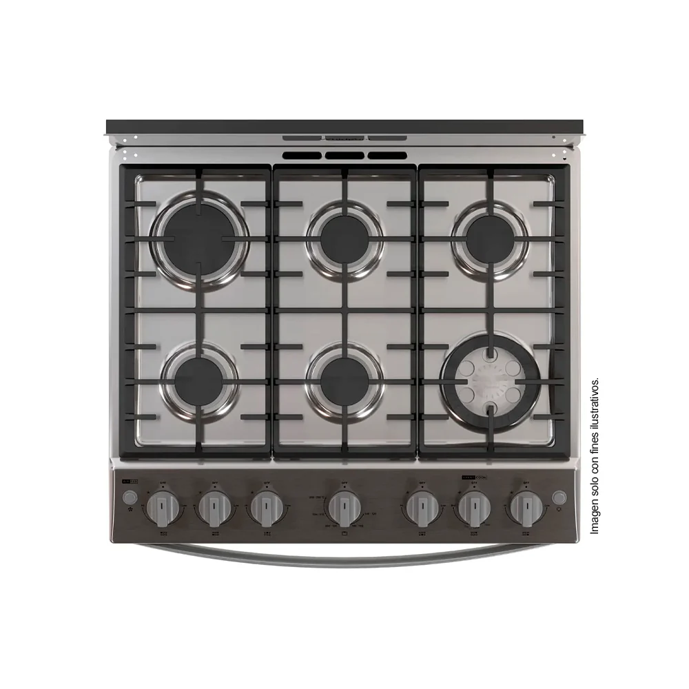 Estufa a gas 30" LWFR5050S Whirlpool, Horn con AirFryer - Image 4