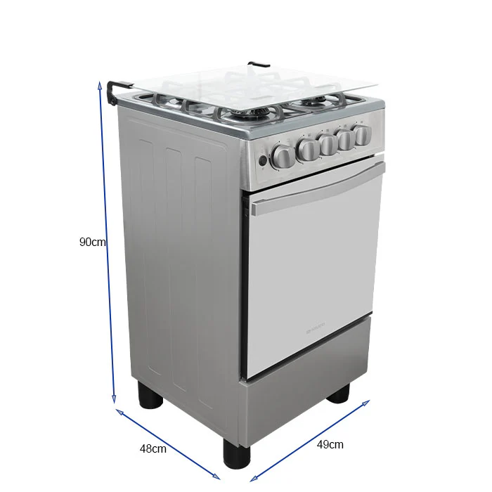Estufa a gas de 20" NE-2064TELAF Nisato 4 quemadores Twist - Image 3