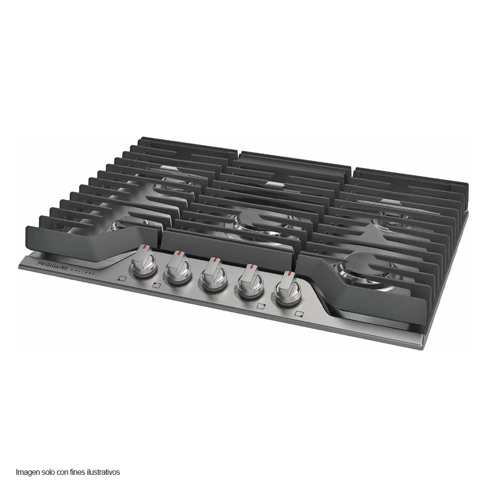 Estufa de 30" a gas empotrable GCCG3048AS 5 quemadores, acero inoxidable Frigidaire - Image 2