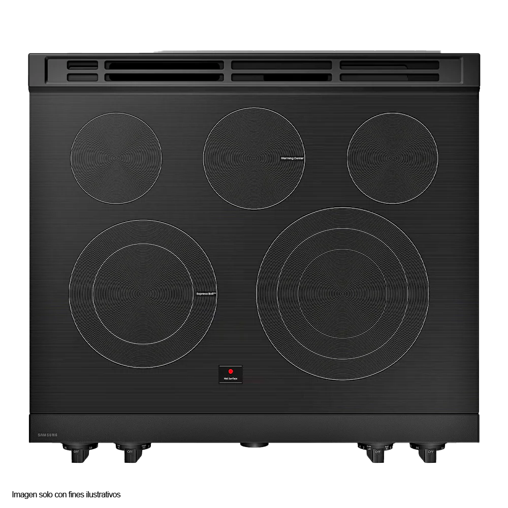Estufa eléctrica 30" Bespoke Smart NSE6FG8502SR Samsung acero inoxidable - Image 4