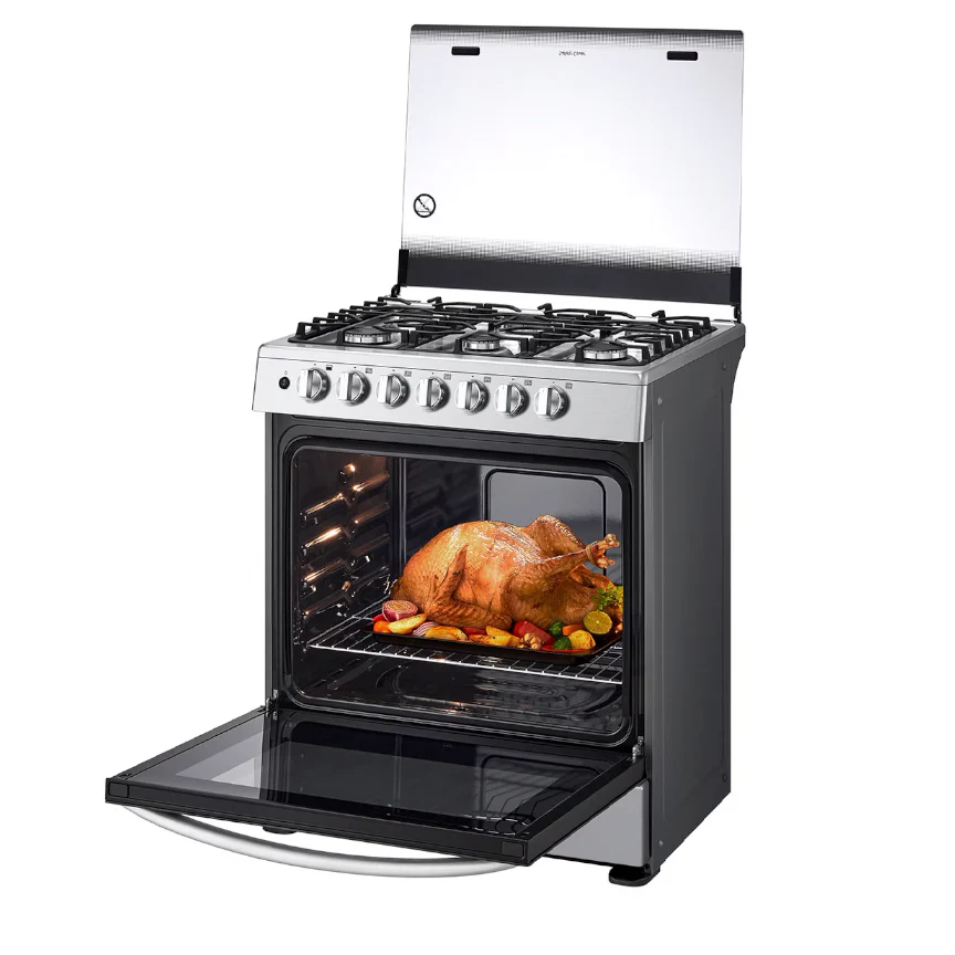Estufa LRGZ5253S LG a gas 30" encendido automático 6 quemadores horno 5.2pc. - Image 4