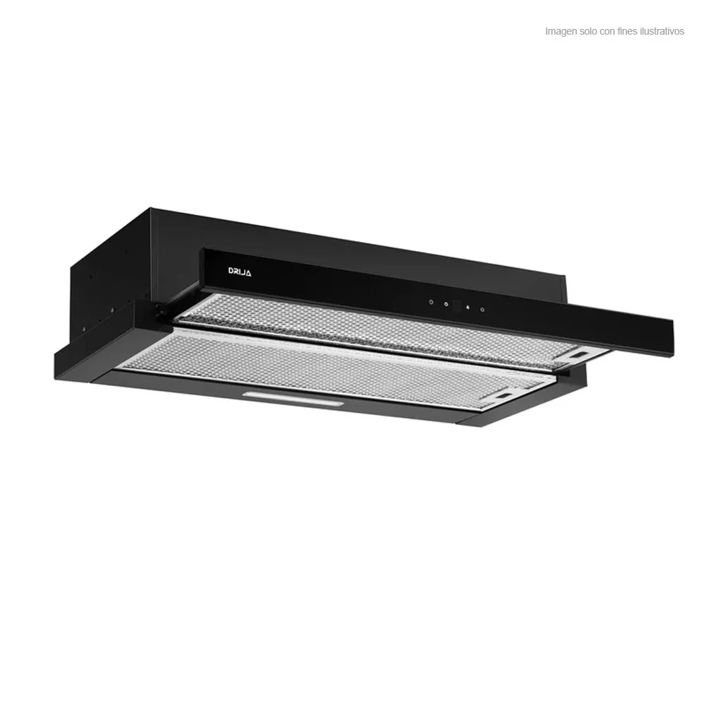Extractor de grasa retráctil Touch 60 Drija empotrable 3 volicidades2 filtros