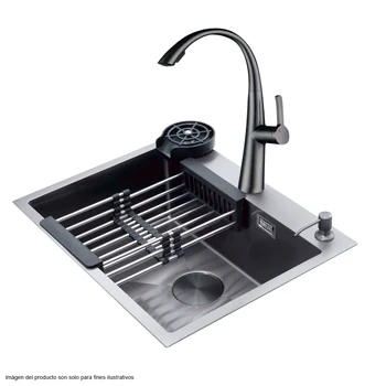 Fregador BOLONIA 84 Drija  de acero inoxidable 84cm