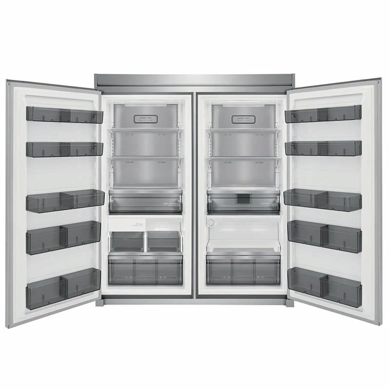 Gemelas FRIGIDAIRE Refrigeradora FPRU19F8WF + Congelador FPFU19F8WF + TRIM KIT TRMKTEZ2FL79 - Image 4