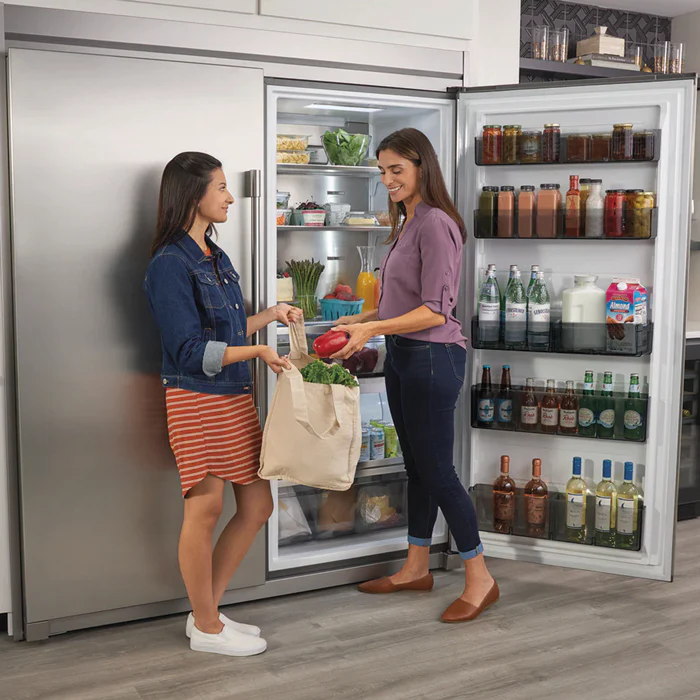 Gemelas FRIGIDAIRE Refrigeradora FPRU19F8WF + Congelador FPFU19F8WF + TRIM KIT TRMKTEZ2FL79 - Image 6