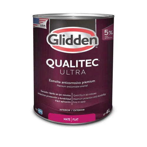 GLIDDEN PINTURA ANITCORROSIVA QUALITEC ULTRA MATE NEGRO GALON