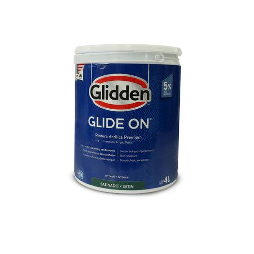 GLIDDEN PINTURA BASE GLIDE-ON SATIN INTERMEDIA GALON