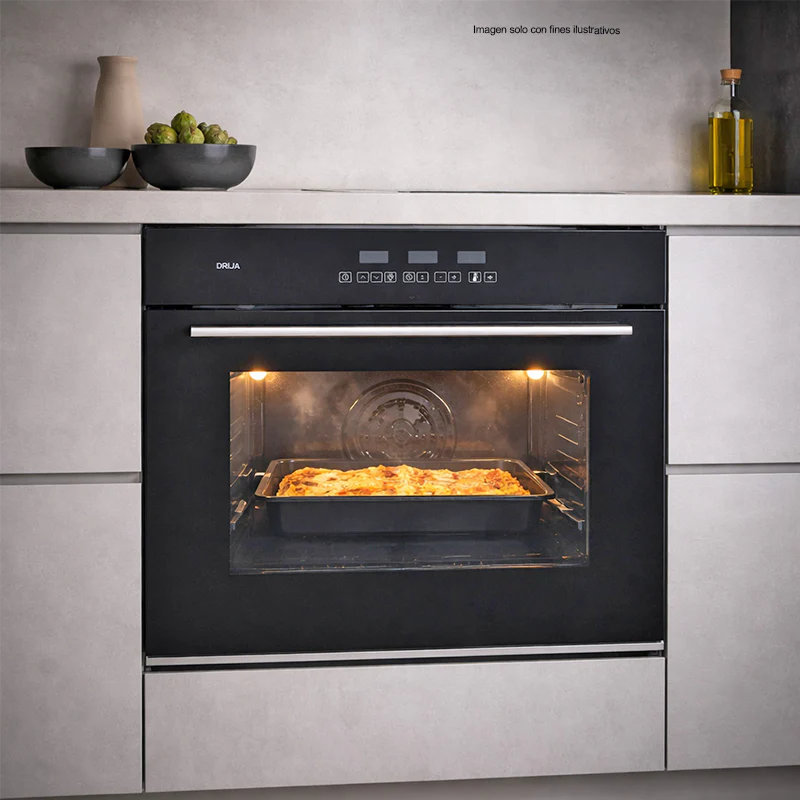 Horno eléctrico empotrable PACIFIC 76 Air-A, Drija, capacidad de 78 litros. control digital. - Image 2