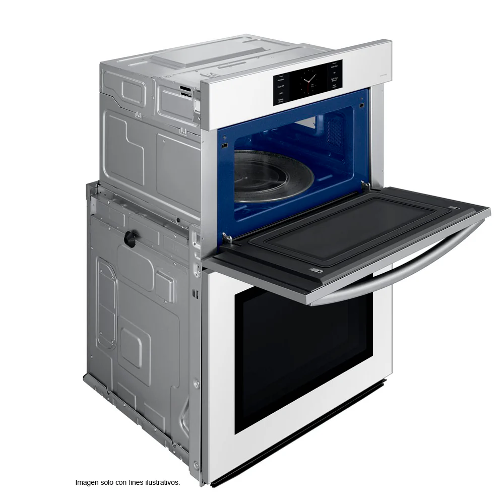 Horno empotrable eléctrico 30" NQ70CB700D12AA MICROONDAS 7.0 pc, sistema Flex Duo+ convección Dual Samsung. - Image 3