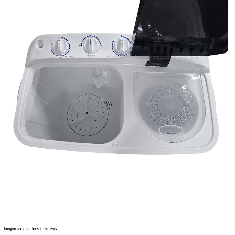 Lavadora Semiautomática 7kg HLWM800 Hotline sin bomba - Image 2