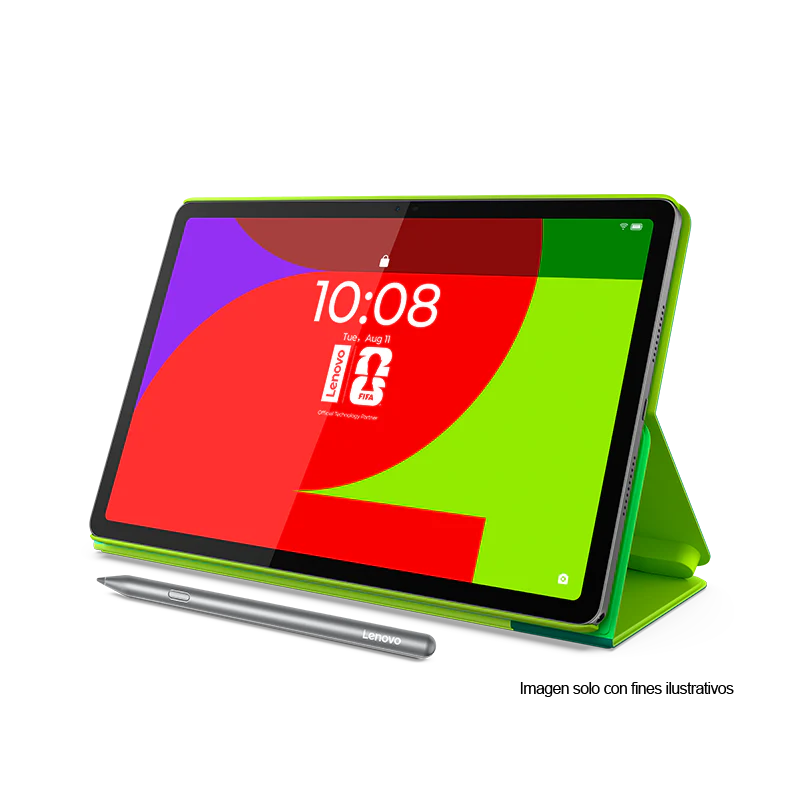 Idea Tab Edición Copa Mundial de la FIFA 2026. 8GB / 128GB, android 15, incluye folio + pen.