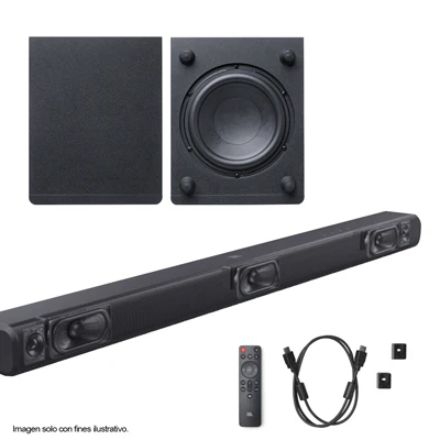 Barra de sonido JBLSB550BLKAM JBL 250W 3.1Ch bluetooth - Image 3