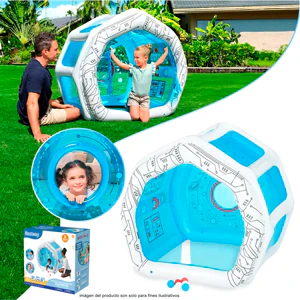 Juguete inflable de nave espacial 52632 Bestway tamaño 49" X 41" X 46"/1.25M X 1.05M X 1.17M - Image 2