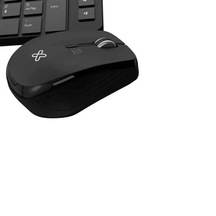 Dúo inalámbrico de teclado y mouse KCK-270S Klip - Image 2
