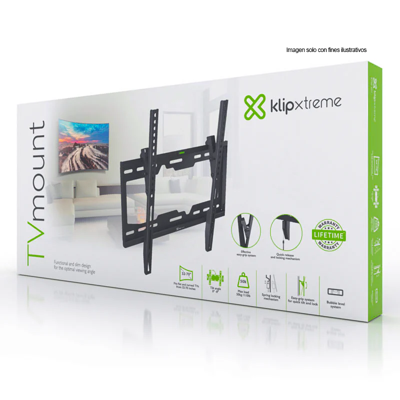 Soporte para TV KTM-351 de 32 a 70 pulgadas Klip - Image 3