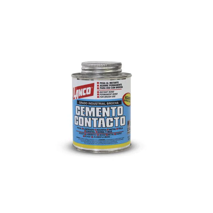 LANCO PEGAMENTO CEMENTO CONTACTO 8OZ
