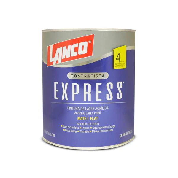 LANCO PINTURA BASE EXPRESS LATEX DEEP GALON