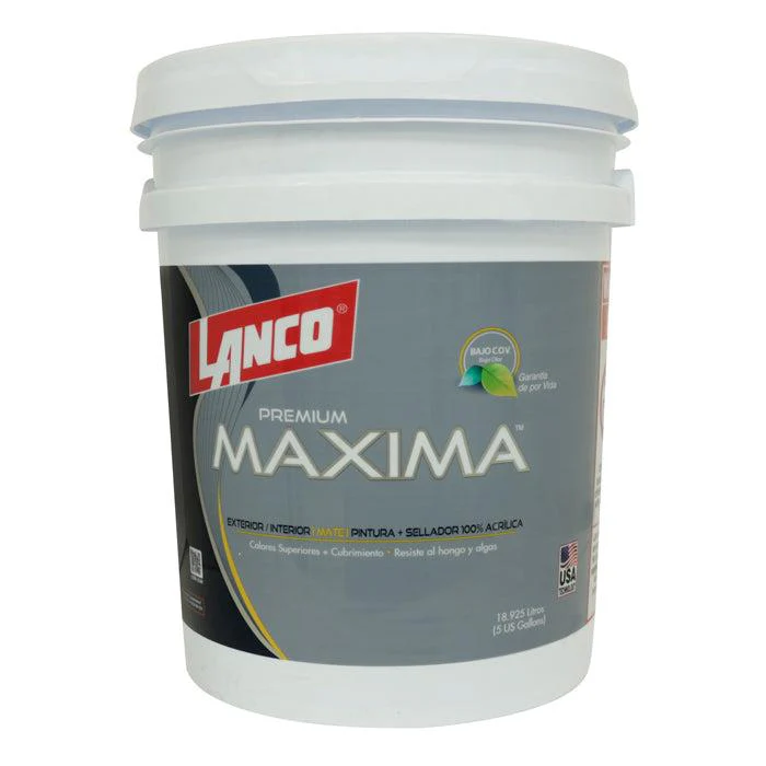 LANCO PINTURA BASE MAXIMA PREMIUM TINT 5 GALONES