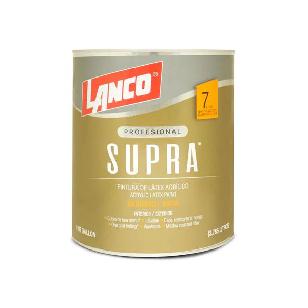 LANCO PINTURA BASE SUPRA SATIN ACCENT GALON - Image 2